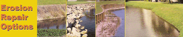 View of Lake Erosion Control and Repair / Geotec Tube Erosion Barrier